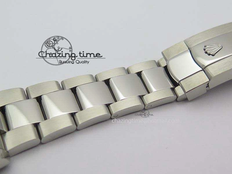 Datejust II 116334 SS 41mm Sliver Gray Dial Sticks Markers On SS Bracelet A3136