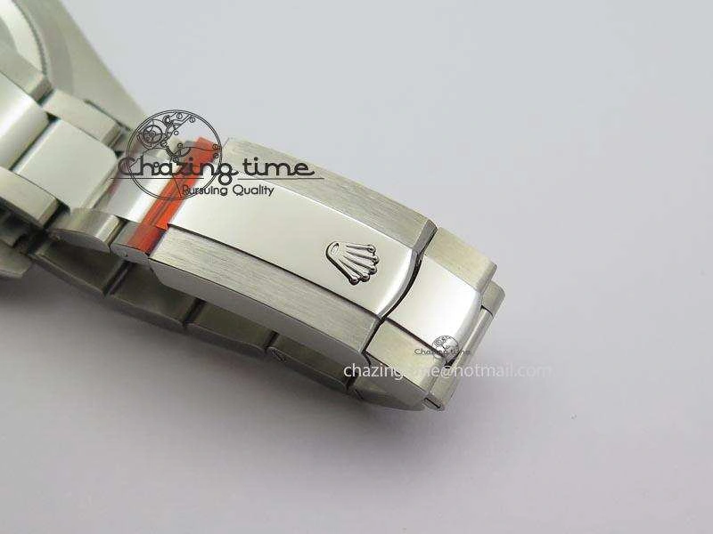 Datejust II 116334 SS 41mm Sliver Gray Dial Sticks Markers On SS Bracelet A3136