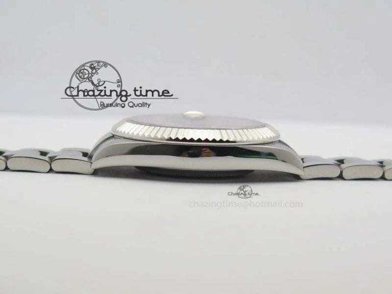 Datejust II 116334 SS 41mm Sliver Gray Dial Sticks Markers On SS Bracelet A3136