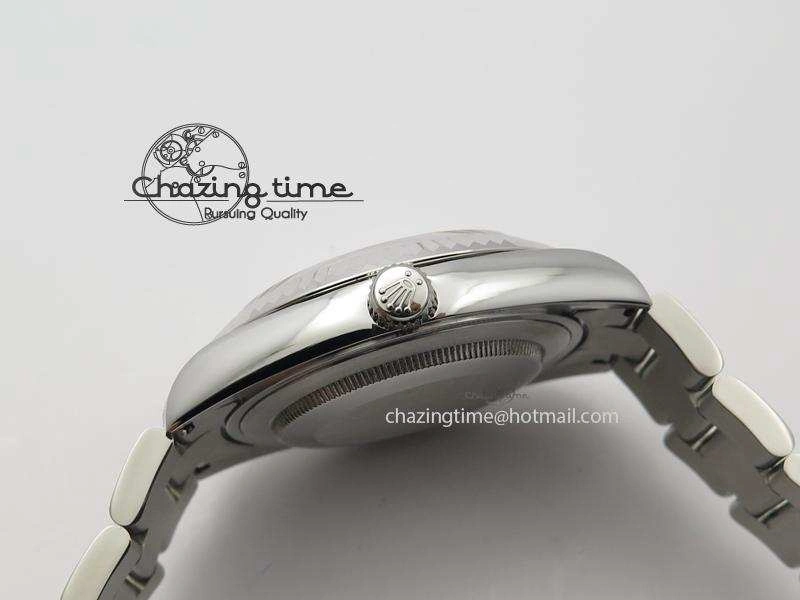 Datejust II Silver Dial Blue Numeral On SS Bracelet 41MM A2836