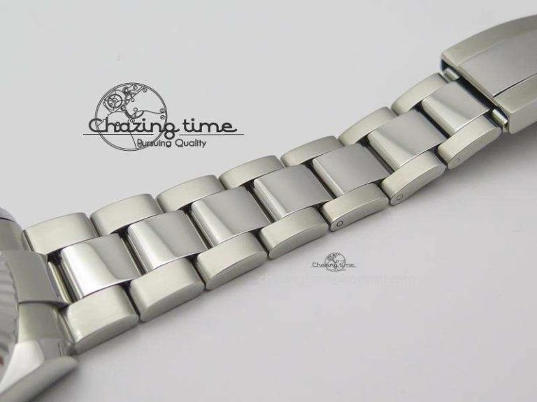 Datejust II Silver Dial Blue Numeral On SS Bracelet 41MM A2836