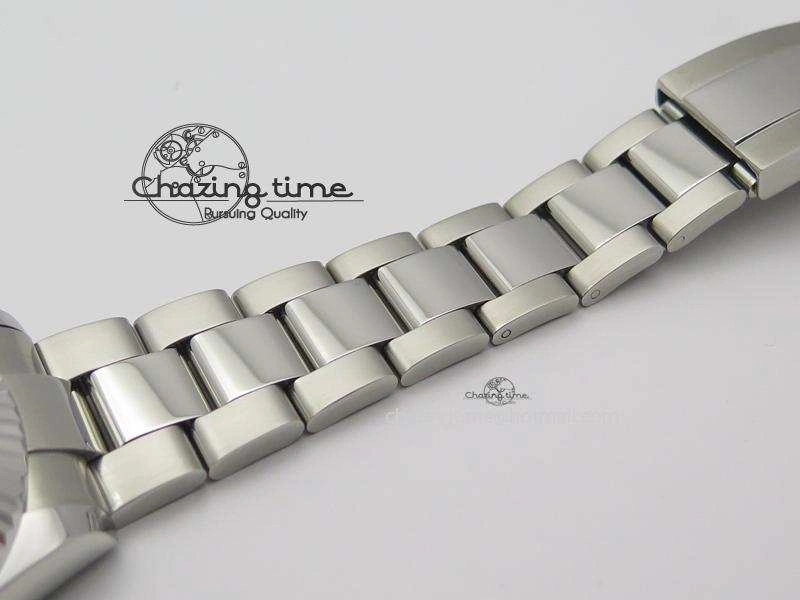 Datejust II Silver Dial Blue Numeral On SS Bracelet 41MM A2836