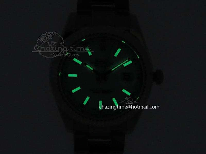 Datejust II White Dial On SS Bracelet 40MM A2836