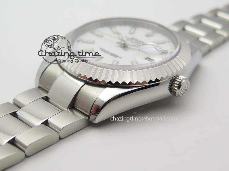 Datejust II White Dial On SS Bracelet 40MM A2836