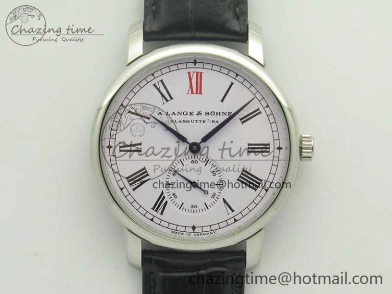 Datograph Flyback SS Black Dial On Black Leather Strap