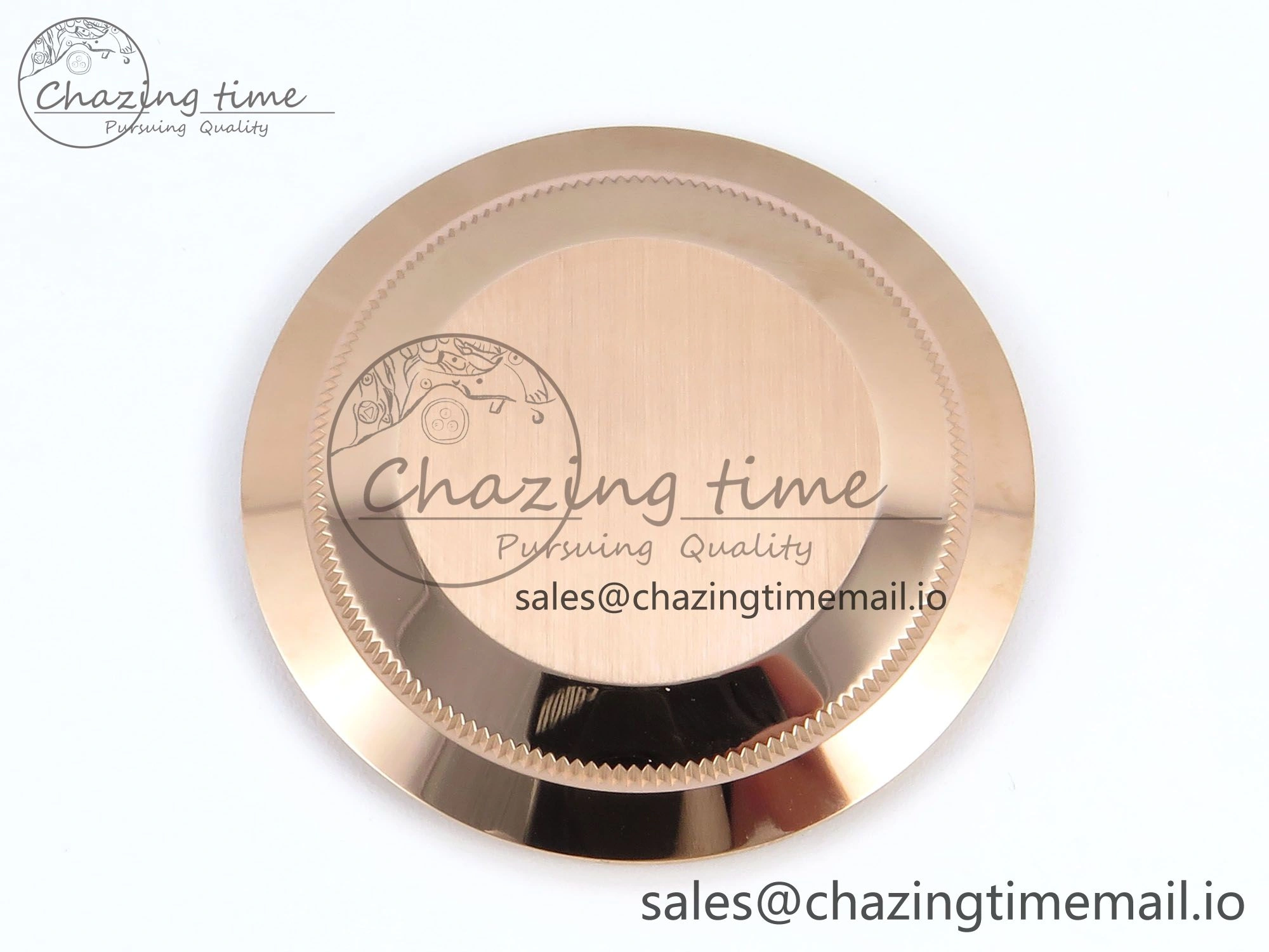 Day Date 128235 36mm RG KF 1:1 Best Edition Brown Roman Dial On President Bracelet A2836 (Gain Weight)