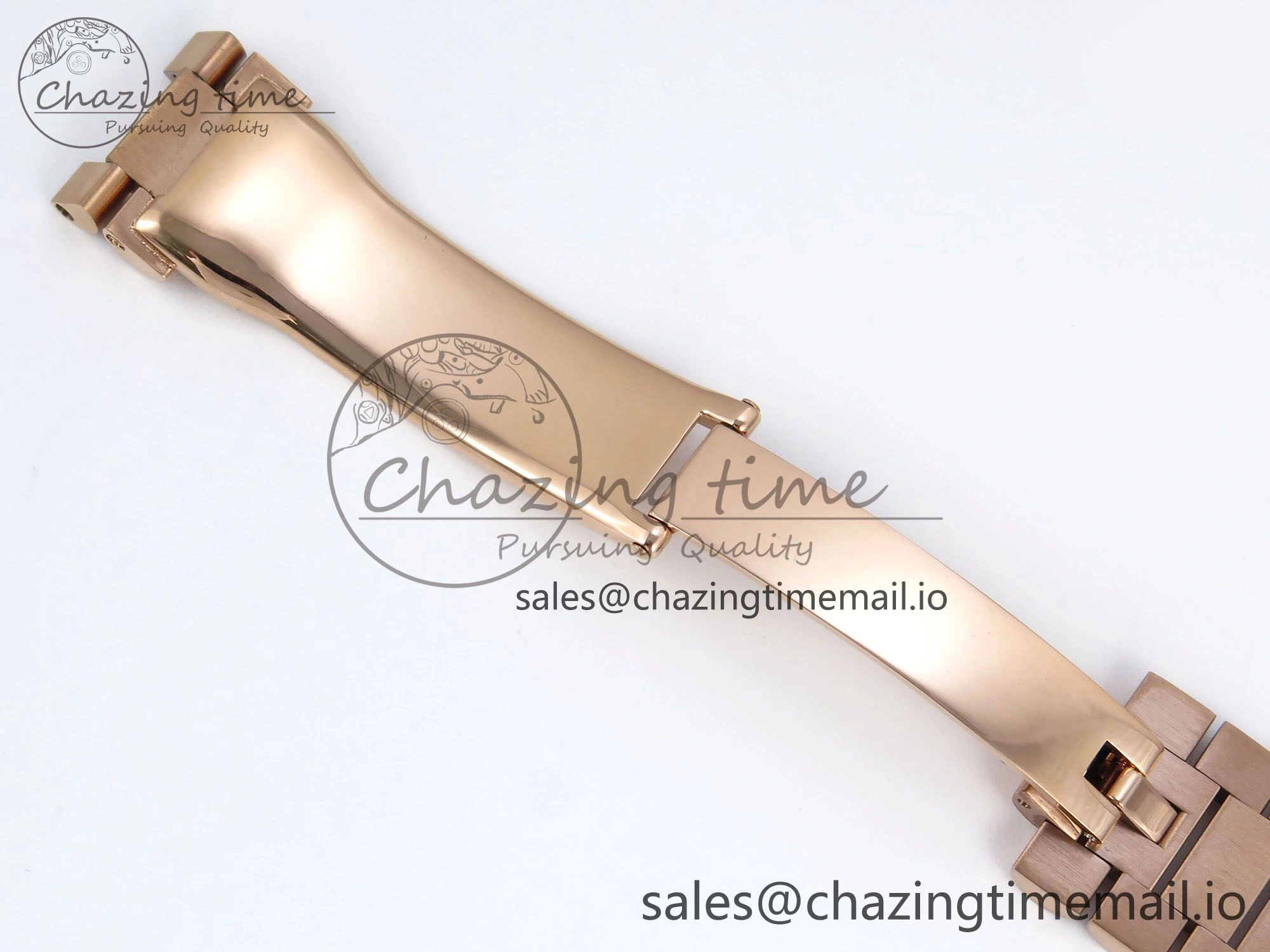 Day Date 128235 36mm RG KF 1:1 Best Edition Brown Roman Dial On President Bracelet A2836 (Gain Weight)