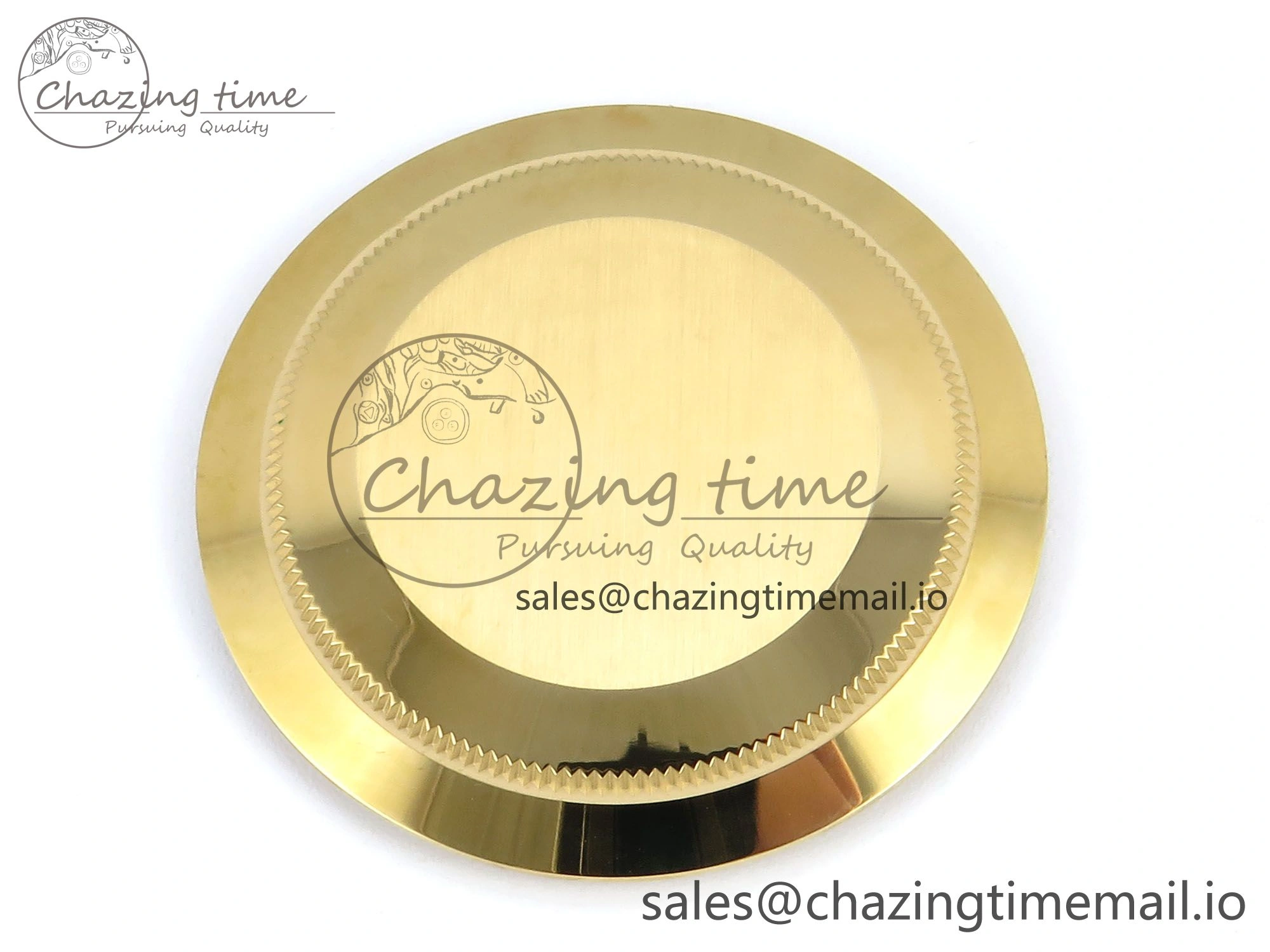 Day Date 128238 36mm YG KF 1:1 Best Edition Gold Dial Stick Marker On President Bracelet A2836 (Gain Weight)