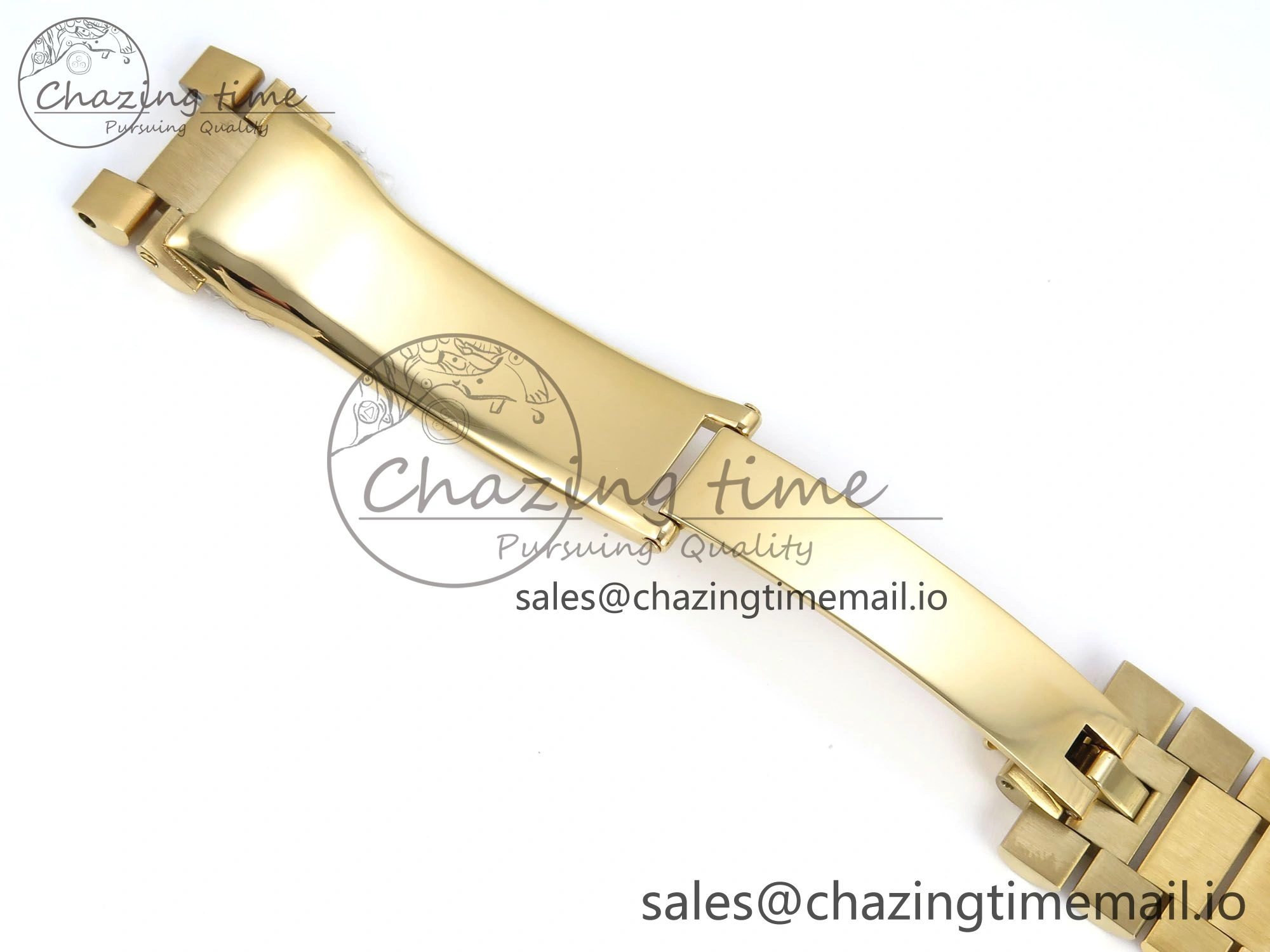 Day Date 128238 36mm YG KF 1:1 Best Edition Gold Dial Stick Marker On President Bracelet A2836 (Gain Weight)