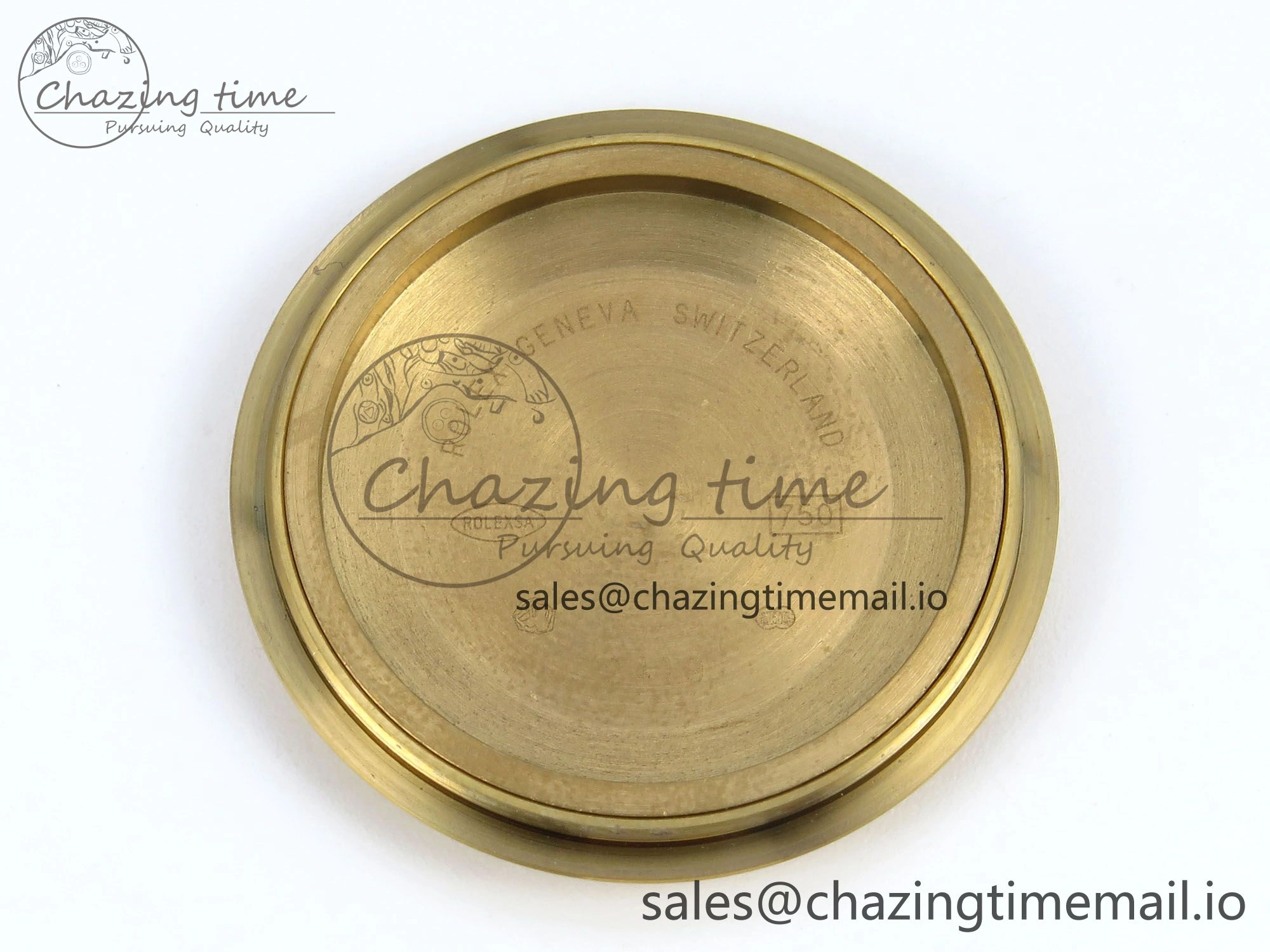 Day Date 128238 36mm YG KF 1:1 Best Edition White Dial Stick Marker On President Bracelet A2836 (Gain Weight)