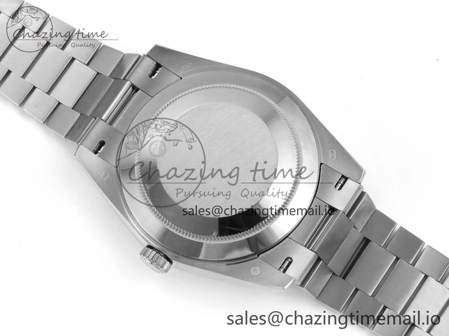 Day Date 128239 36mm SS KF 1:1 Best Edition Gray Dial Stick Marker On President Bracelet A2836 (Gain Weight)