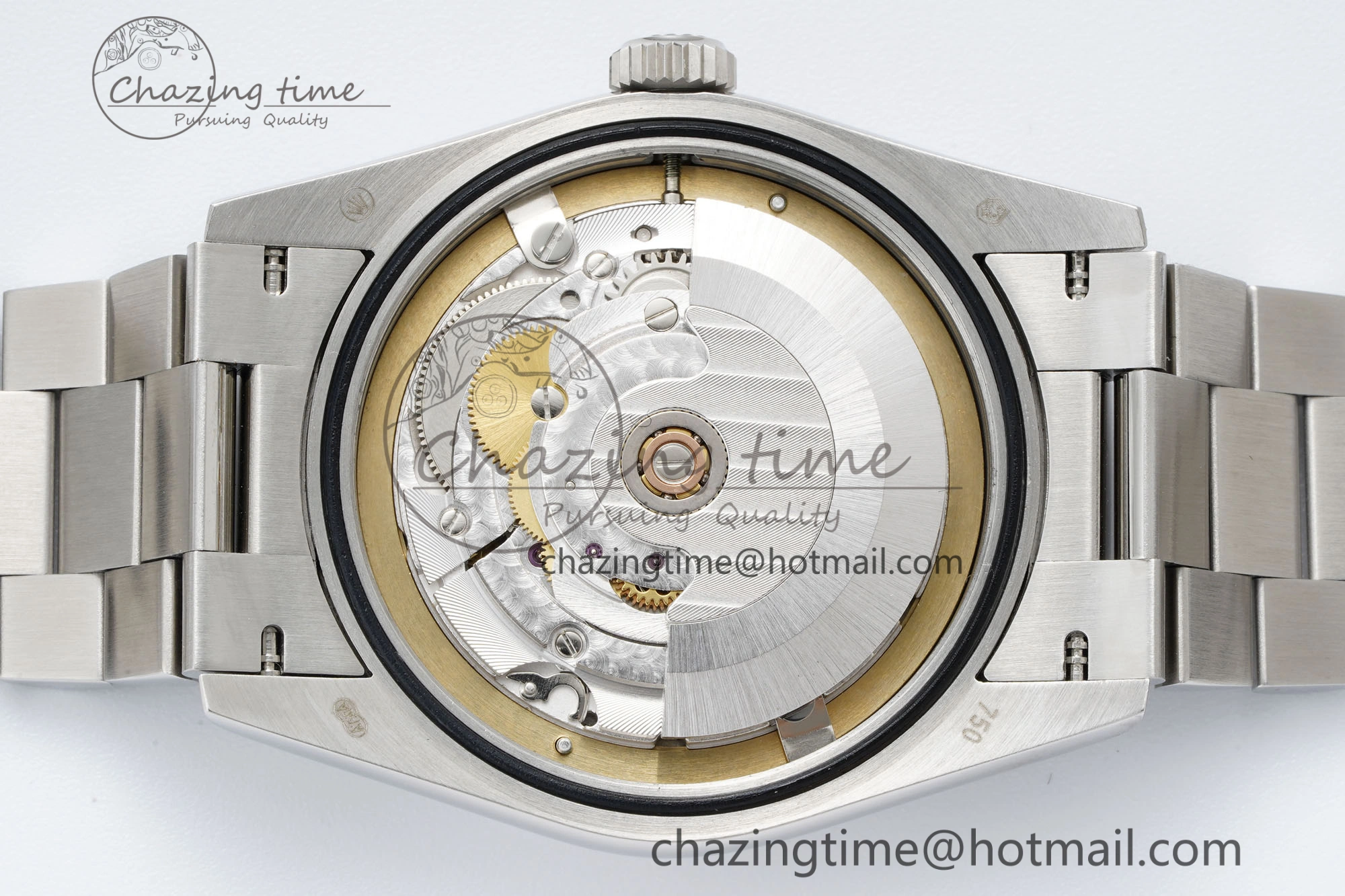 Day Date 36 JDF 1:1 Best Edition 904L Steel Ice Blue Dial Roman Markers on Bracelet A2836