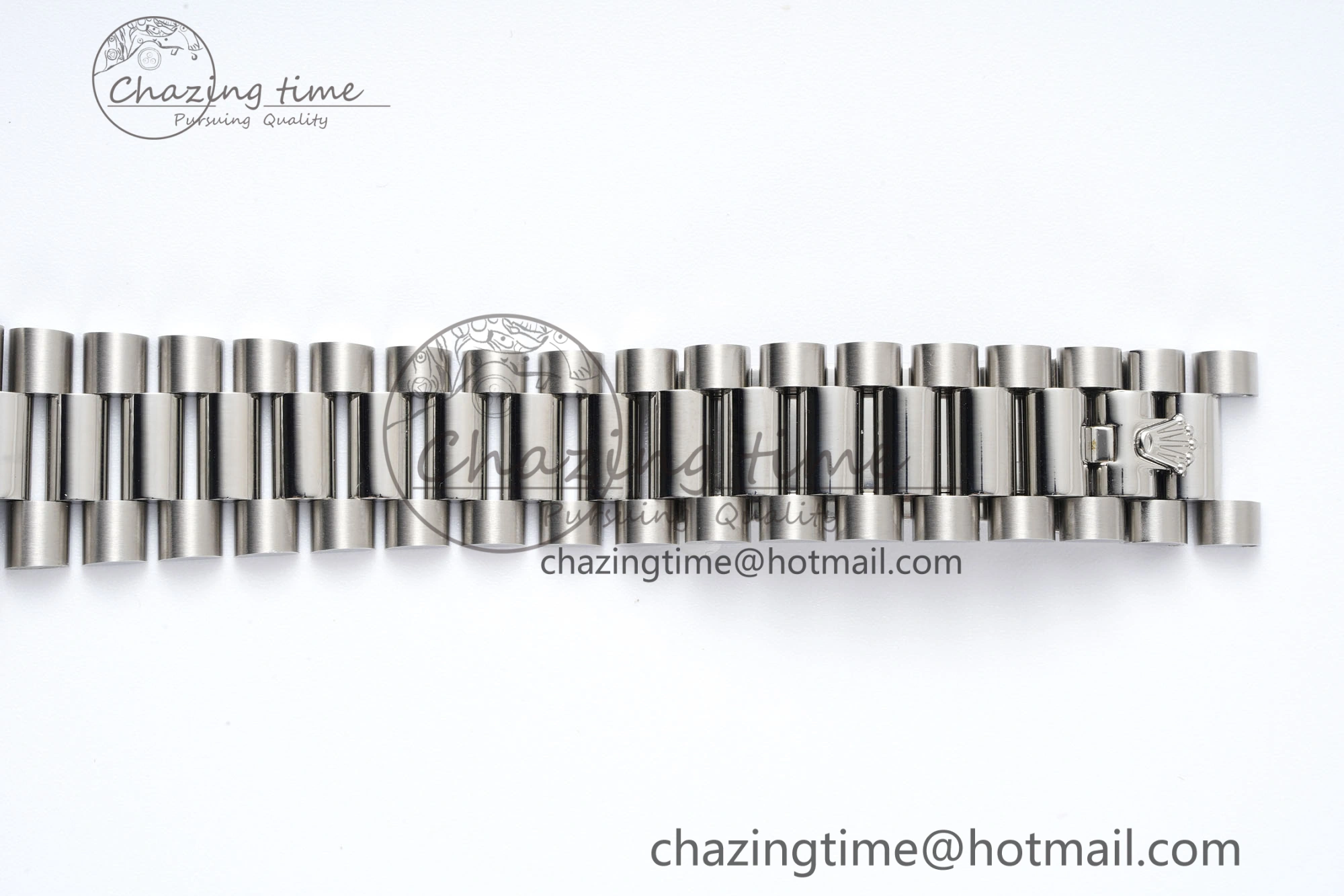Day Date 36 JDF 1:1 Best Edition 904L Steel Ice Blue Dial Roman Markers on Bracelet A2836