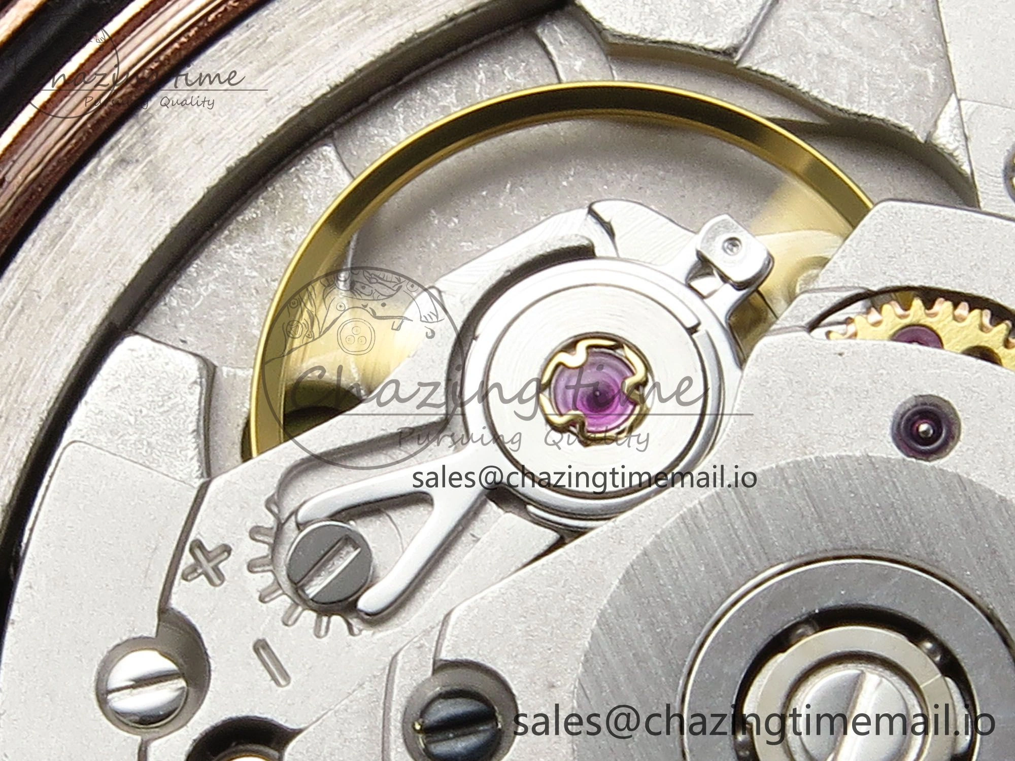 Day Date 36 RG 128235 KF 1:1 Best Edition RG Dial on President Bracelet A2836 (Gain Weight)