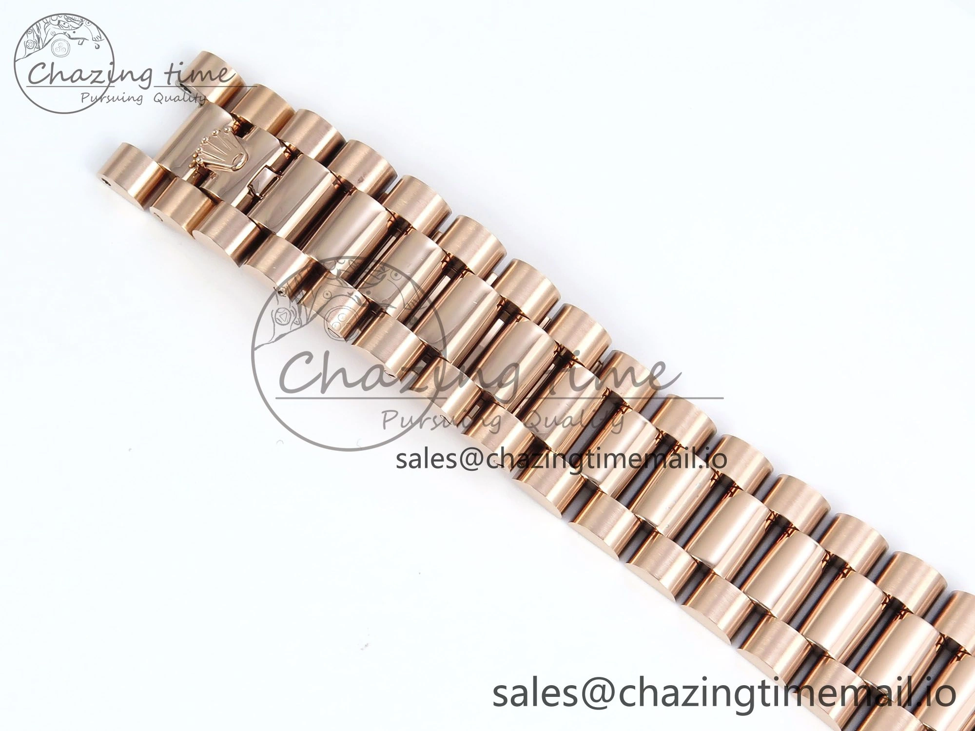 Day Date 36 RG 128235 KF 1:1 Best Edition RG Dial on President Bracelet A2836 (Gain Weight)