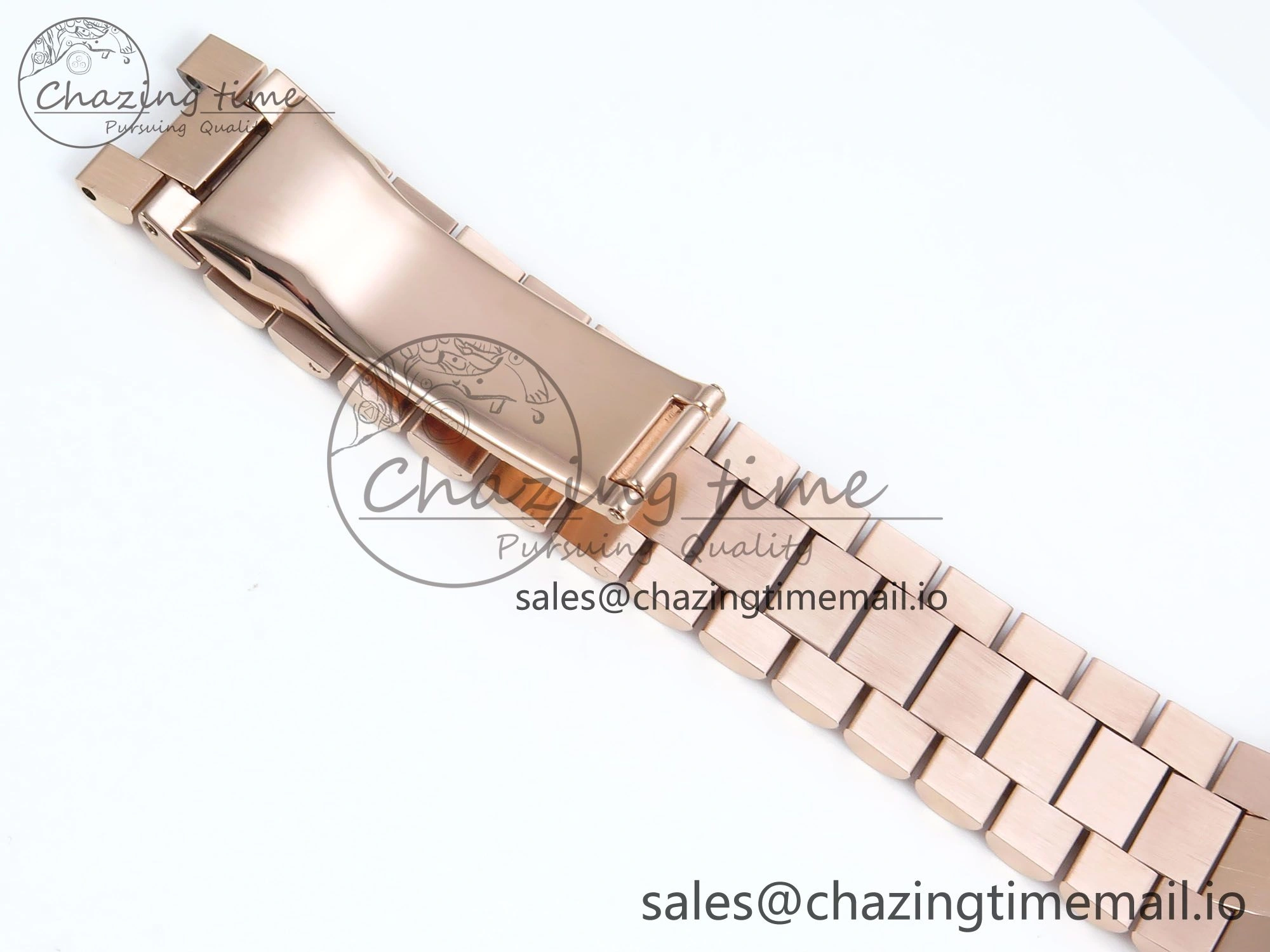 Day Date 36 RG 128235 KF 1:1 Best Edition RG Dial on President Bracelet A2836 (Gain Weight)