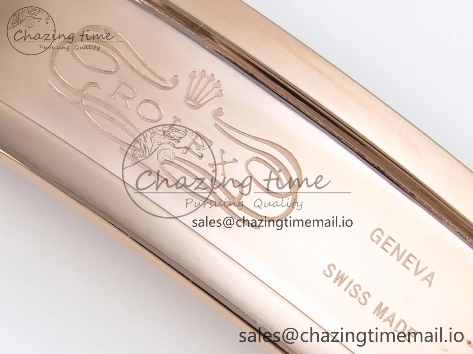 Day Date 36 RG 128235 KF 1:1 Best Edition RG Dial on President Bracelet A2836 (Gain Weight)