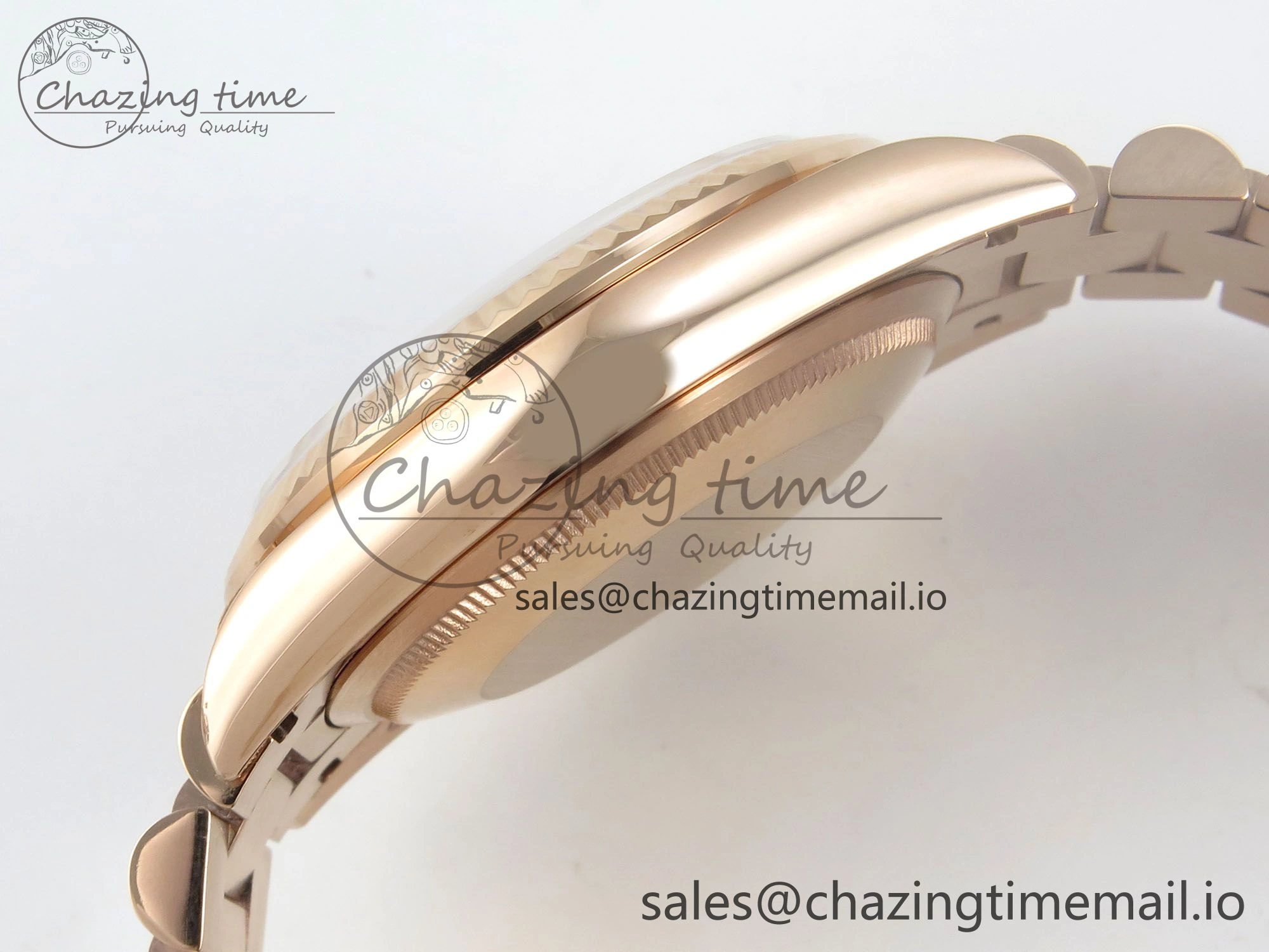Day Date 36 RG 128235 KF 1:1 Best Edition Silver Crystal Dial on President Bracelet A2836 (Gain Weight)
