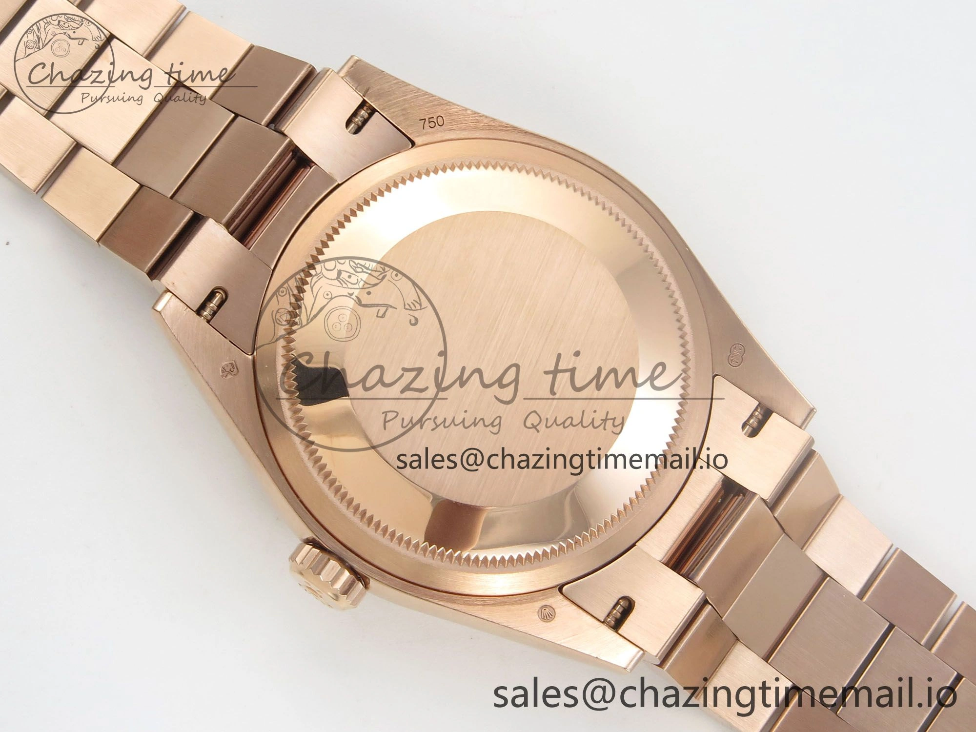 Day Date 36 RG 128235 KF 1:1 Best Edition Silver Crystal Dial on President Bracelet A2836 (Gain Weight)