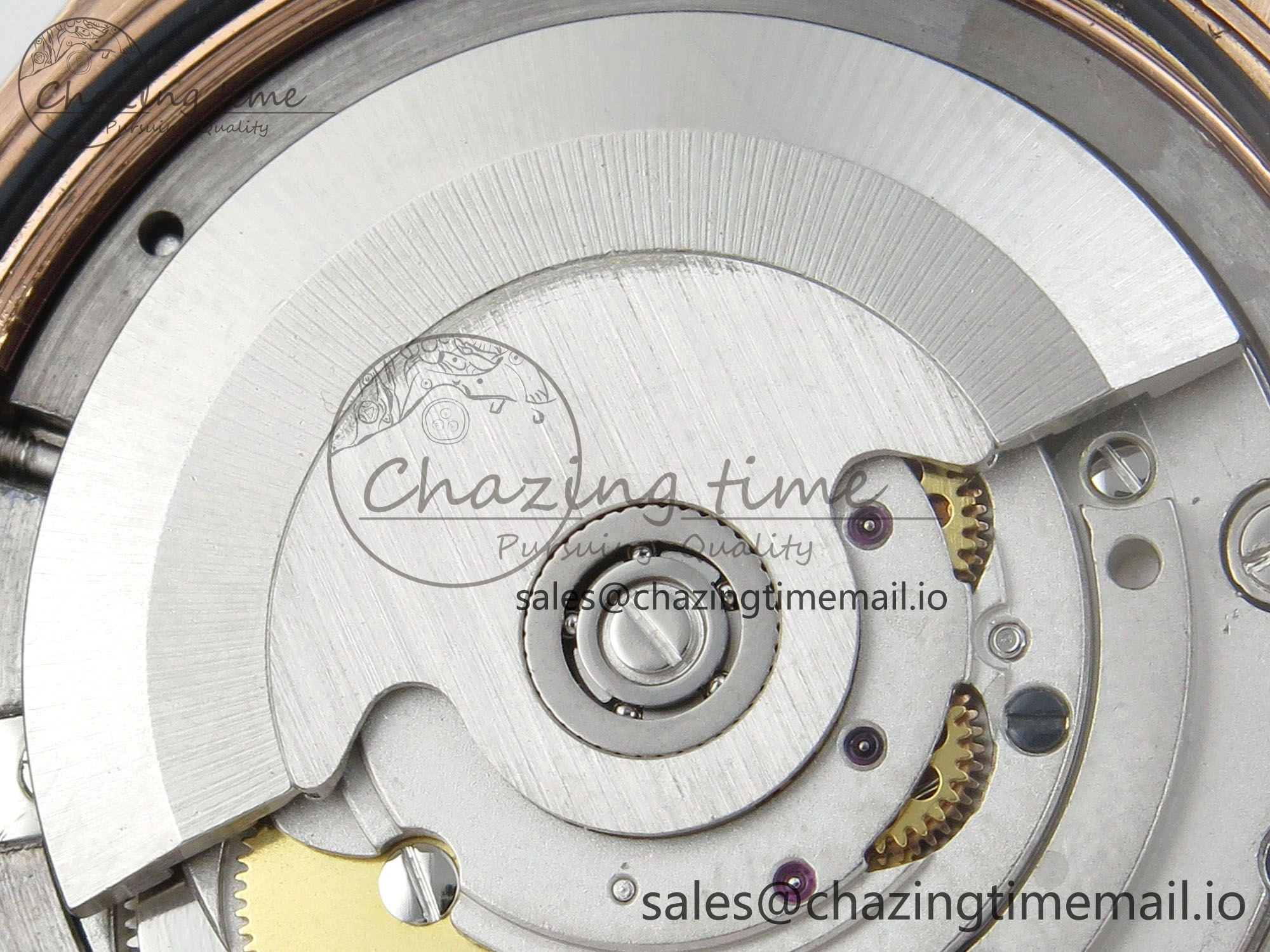 Day Date 36 RG 128235 KF 1:1 Best Edition Silver Crystal Dial on President Bracelet A2836 (Gain Weight)