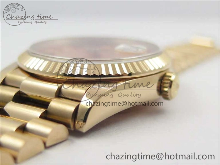 Day-Date 36 RG 128239 Bp Maker Best Edition Pink Dial on RG President Bracelet