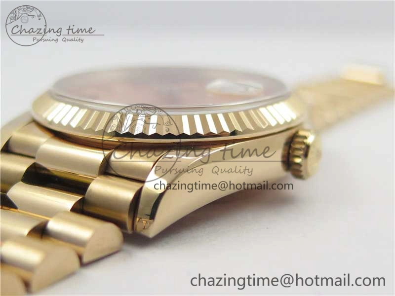 Day-Date 36 RG 128239 Bp Maker Best Edition Pink Dial on RG President Bracelet
