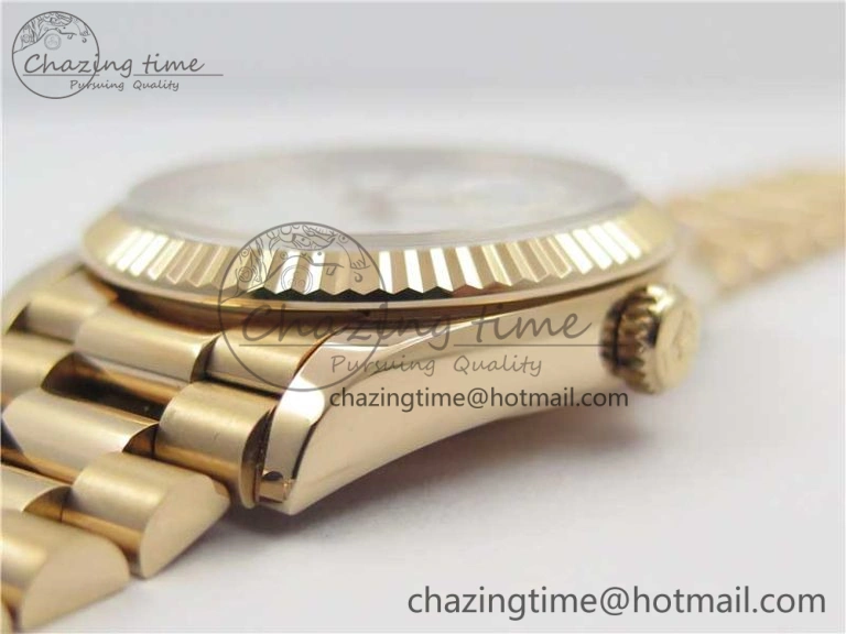 Day-Date 36 RG 128239 Bp Maker Best Edition White Dial on RG President Bracelet