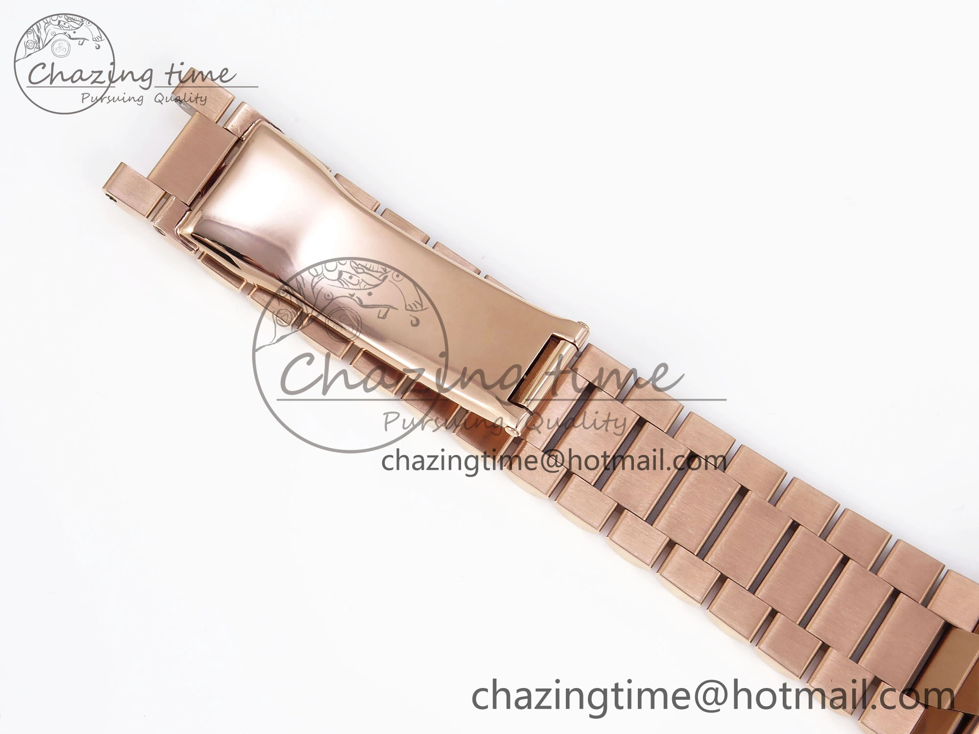 Day Date 36 RG RAF 1:1 Best Edition Green Stone Dial Diamonds Bezel on RG Bracelet A2836