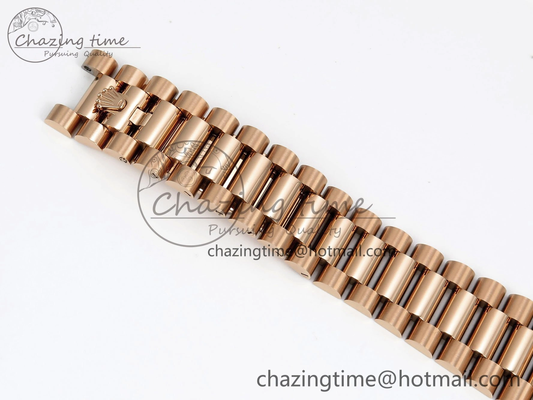 Day Date 36 RG RAF 1:1 Best Edition Tiffany Blue Stone Roman Dial Diamonds Bezel on RG Bracelet A2836