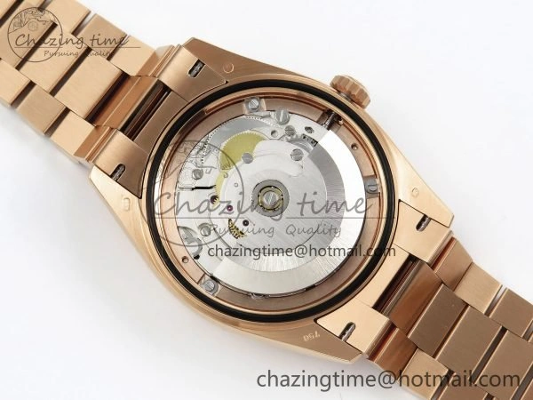 Day Date 36 RG RAF 1:1 Best Edition Tiffany Blue Stone Roman Dial on RG Bracelet A2836