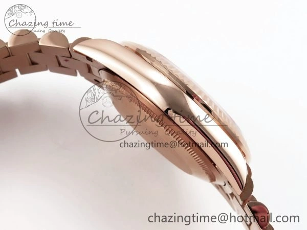 Day Date 36 RG TWSF Best Edition RG Diamonds Dial on RG Bracelet A2836