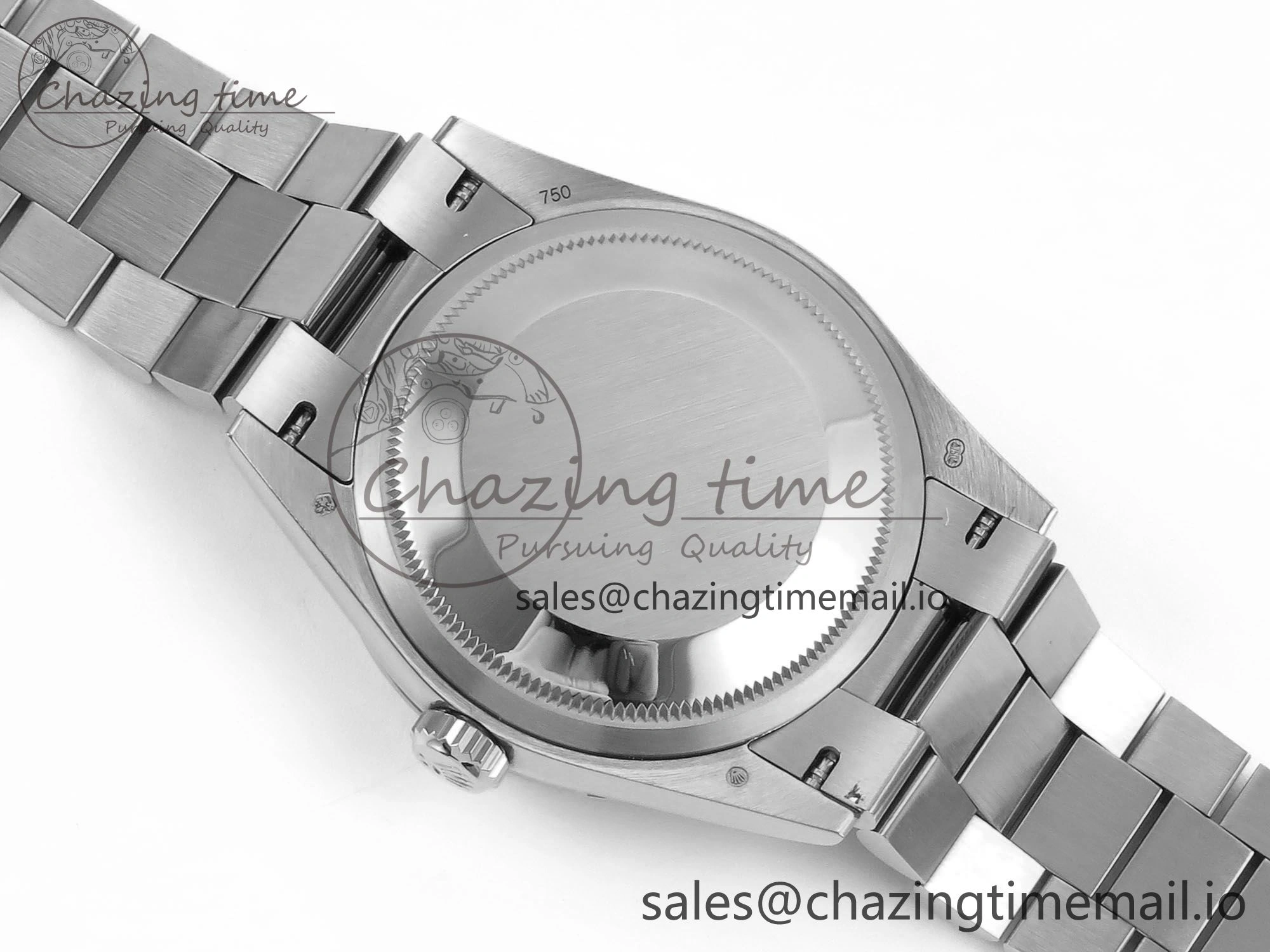 Day Date 36 SS 128236 KF 1:1 Best Edition White Roman Dial on President Bracelet A2836 (Gain Weight)