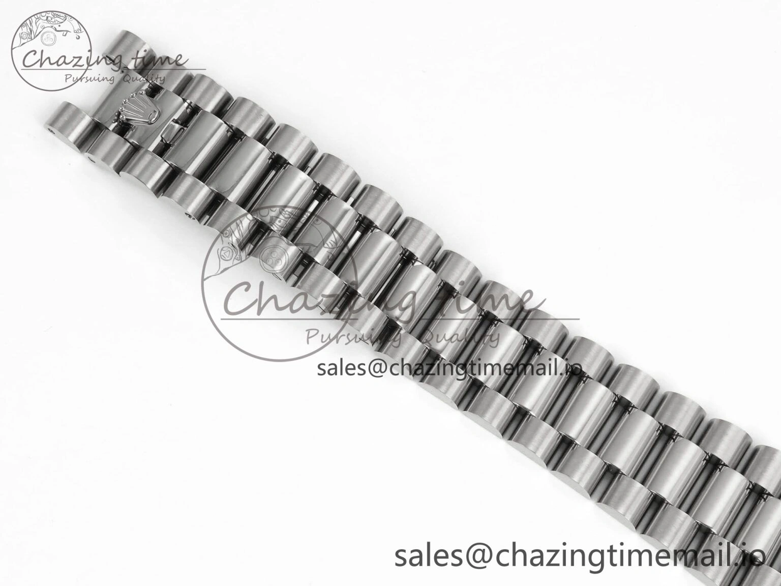 Day Date 36 SS 128236 KF 1:1 Best Edition White Roman Dial on President Bracelet A2836 (Gain Weight)