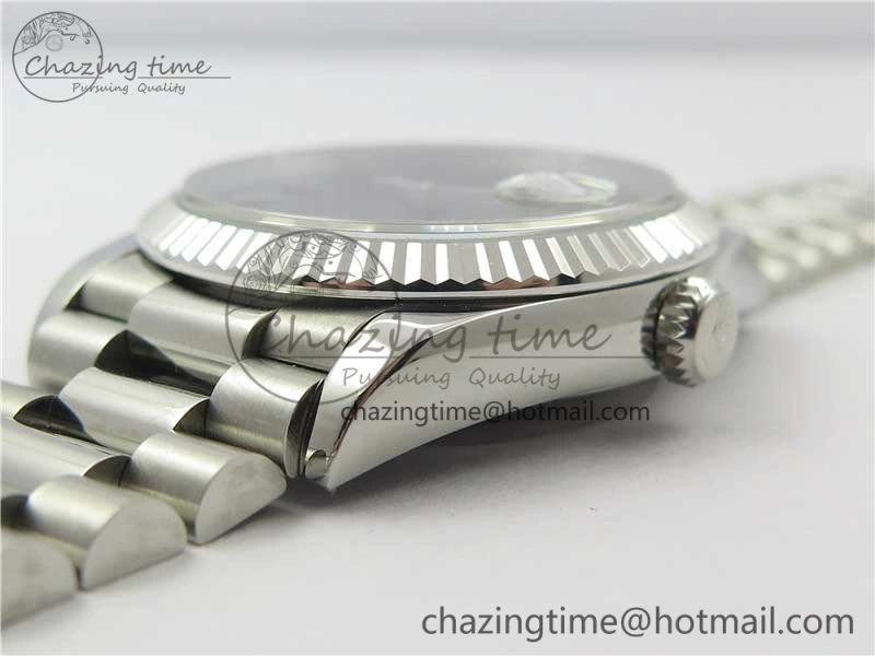 Day-Date 36 SS 128239 Bp Maker Best Edition Black Dial on President Bracelet