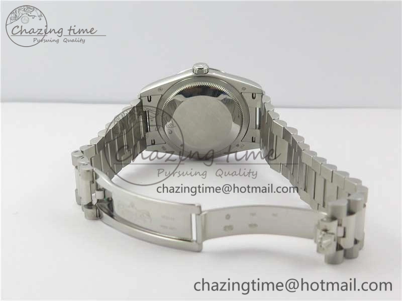 Day-Date 36 SS 128239 Bp Maker Best Edition Blue Dial on President Bracelet
