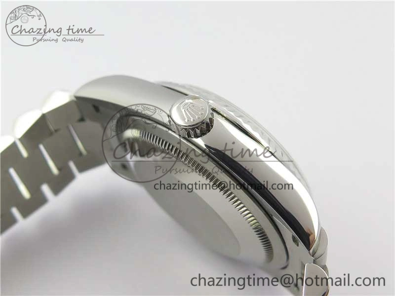 Day-Date 36 SS 128239 Bp Maker Best Edition Blue Dial on President Bracelet