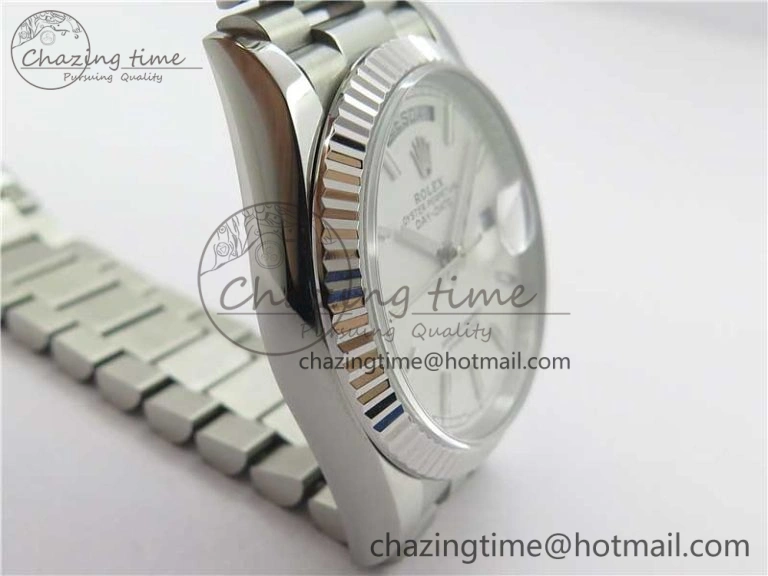 Day-Date 36 SS 128239 Bp Maker Best Edition White Dial on President Bracelet