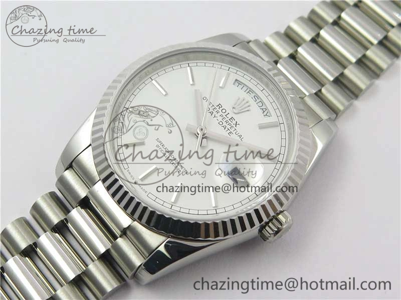 Day-Date 36 SS 128239 Bp Maker Best Edition White Dial on President Bracelet