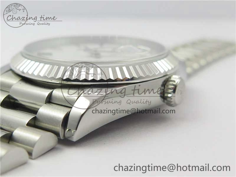 Day-Date 36 SS 128239 Bp Maker Best Edition White Dial on President Bracelet