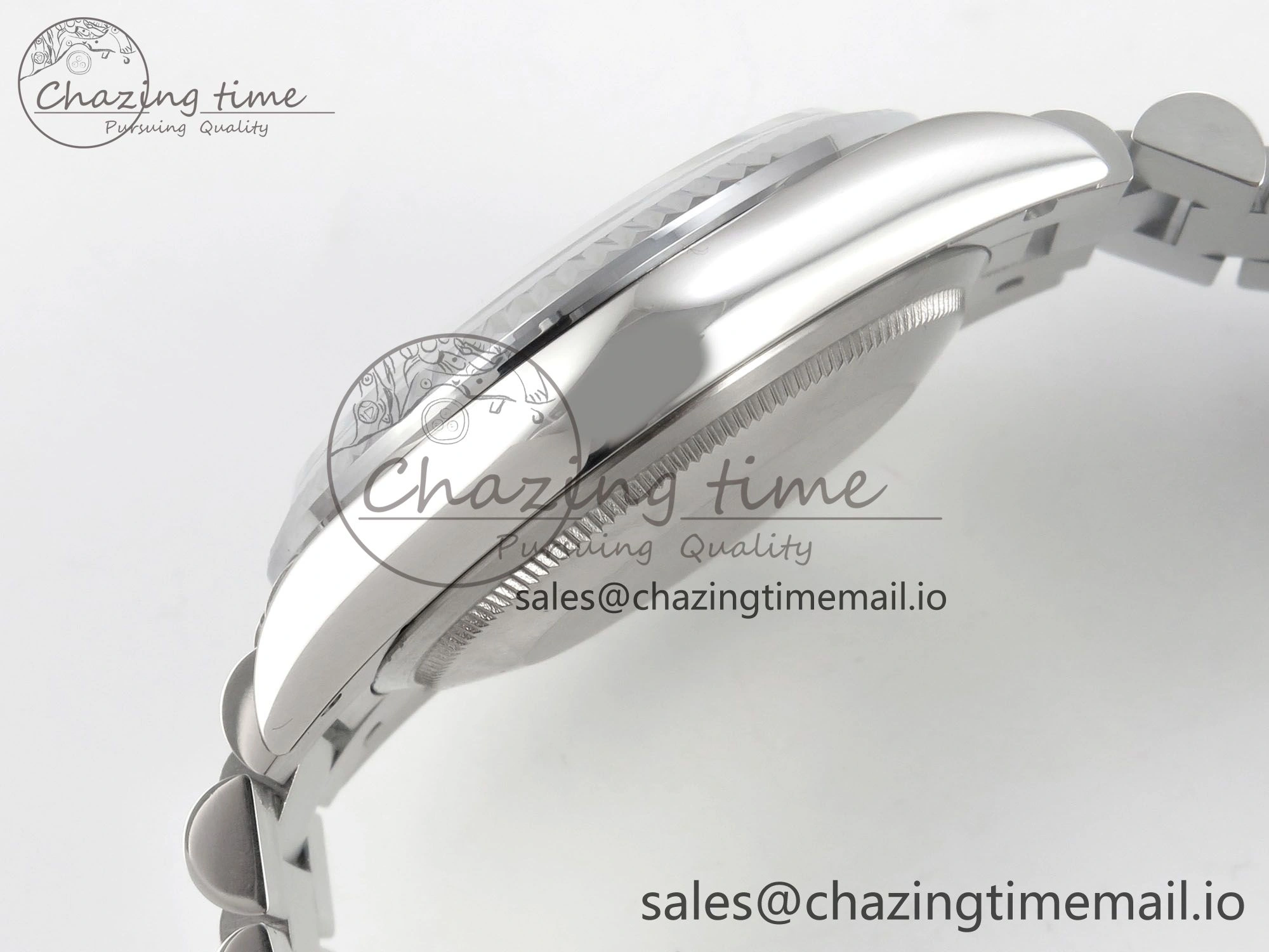 Day Date 36 SS 128239 KF 1:1 Best Edition RG Crystal Dial on President Bracelet A2836 (Gain Weight)