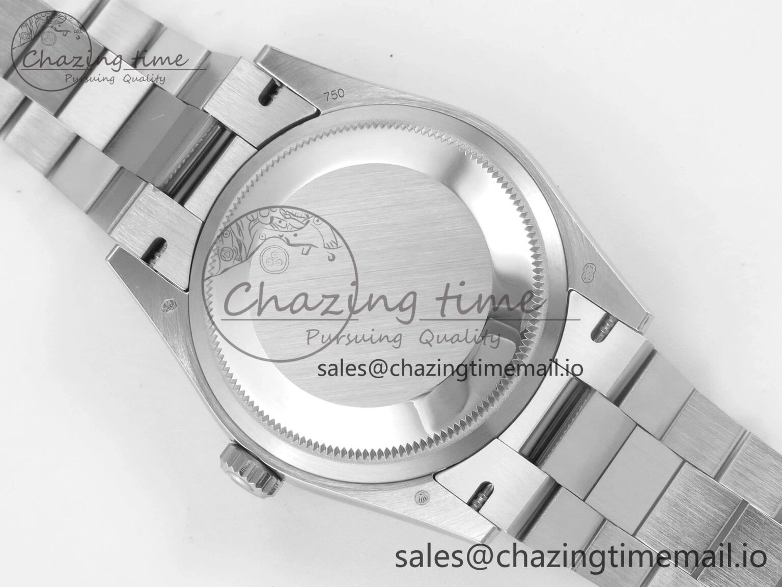 Day Date 36 SS 128239 KF 1:1 Best Edition RG Crystal Dial on President Bracelet A2836 (Gain Weight)
