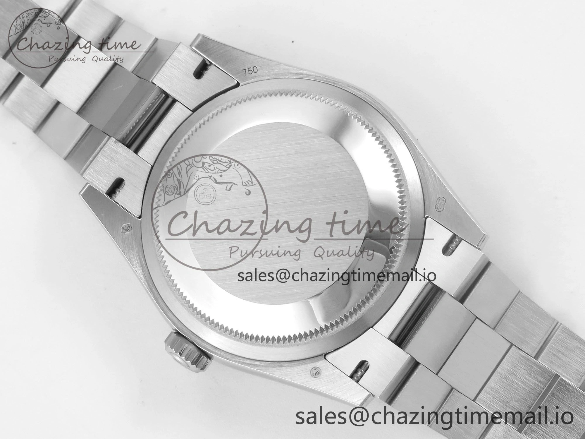Day Date 36 SS 128239 KF 1:1 Best Edition RG Crystal Dial on President Bracelet A2836 (Gain Weight)
