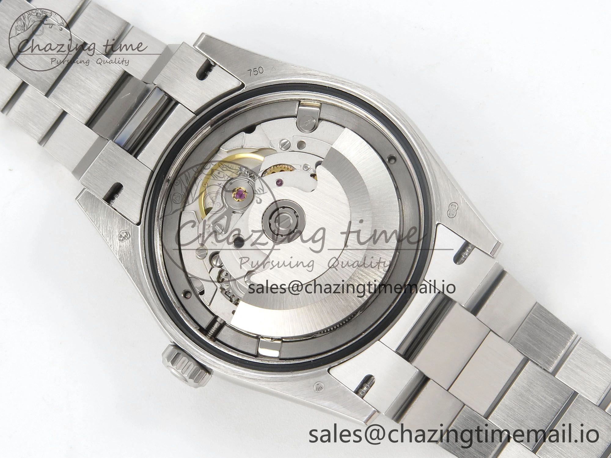 Day Date 36 SS 128239 KF 1:1 Best Edition RG Crystal Dial on President Bracelet A2836 (Gain Weight)
