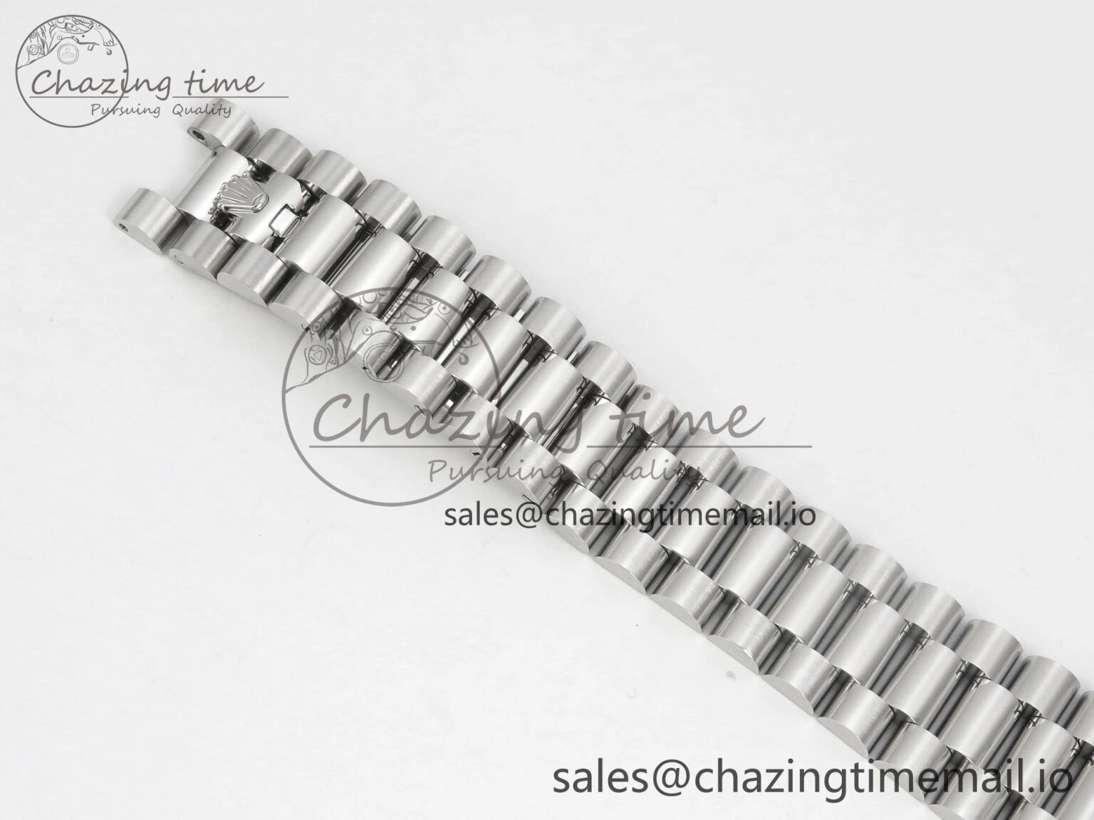 Day Date 36 SS 128239 KF 1:1 Best Edition RG Crystal Dial on President Bracelet A2836 (Gain Weight)