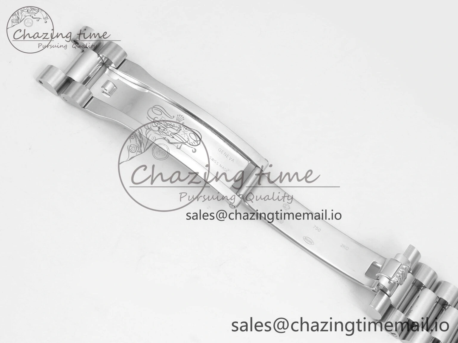 Day Date 36 SS 128239 KF 1:1 Best Edition RG Crystal Dial on President Bracelet A2836 (Gain Weight)