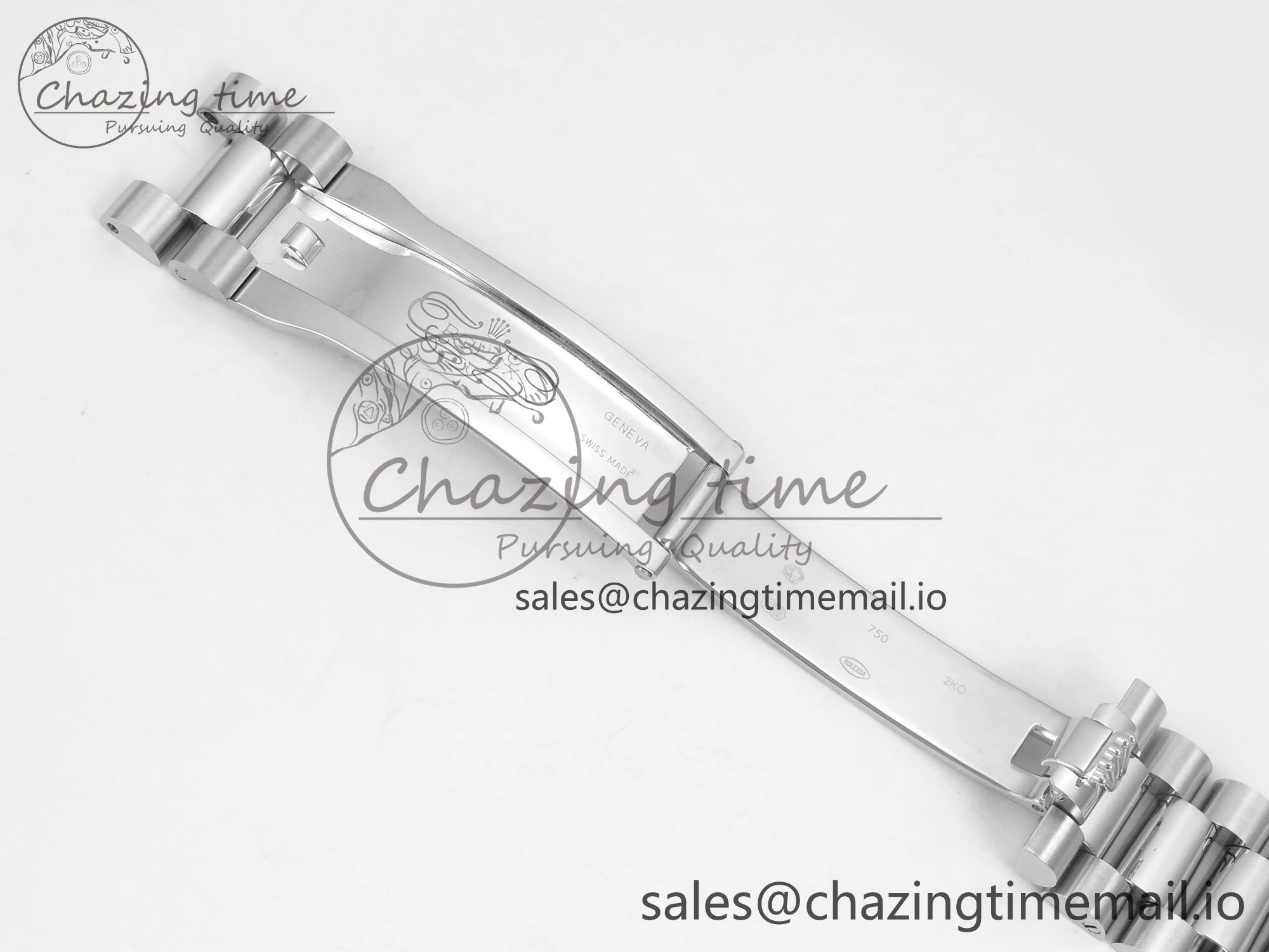 Day Date 36 SS 128239 KF 1:1 Best Edition RG Crystal Dial on President Bracelet A2836 (Gain Weight)