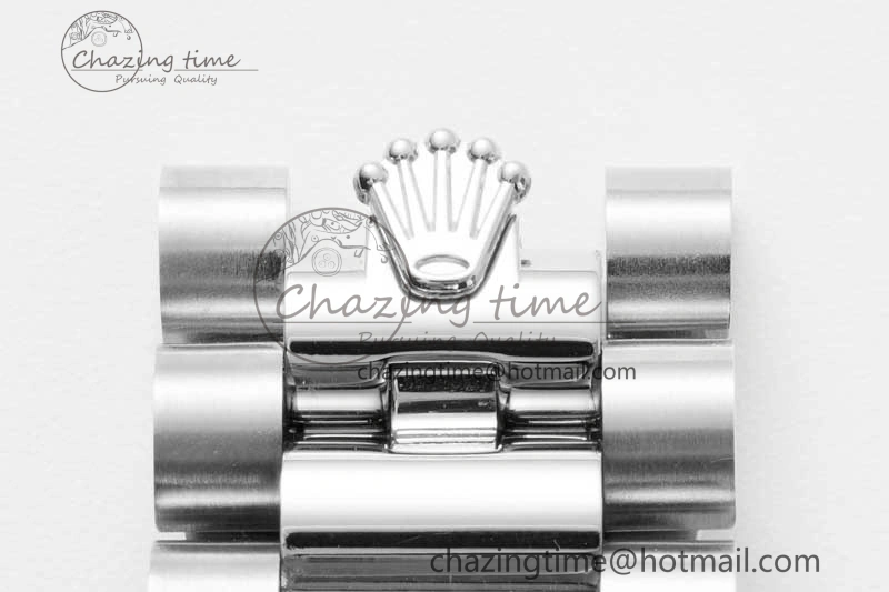 Day Date 36 SS RAF Best Edition Blue Black Diamonds Dial on YG Bracelet A2836