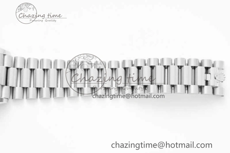 Day Date 36 SS RAF Best Edition Blue Black Diamonds Dial on YG Bracelet A2836