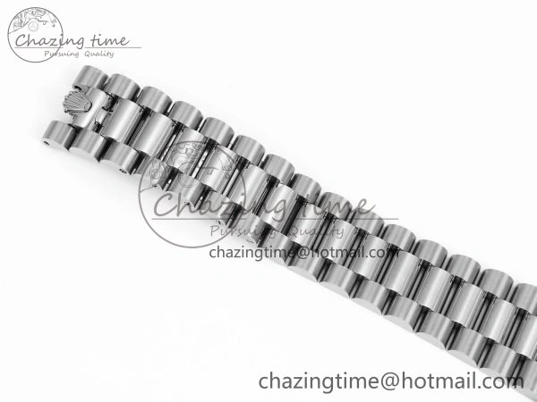 Day Date 36 SS TWSF Best Edition Diamonds Dial on SS Bracelet A2836