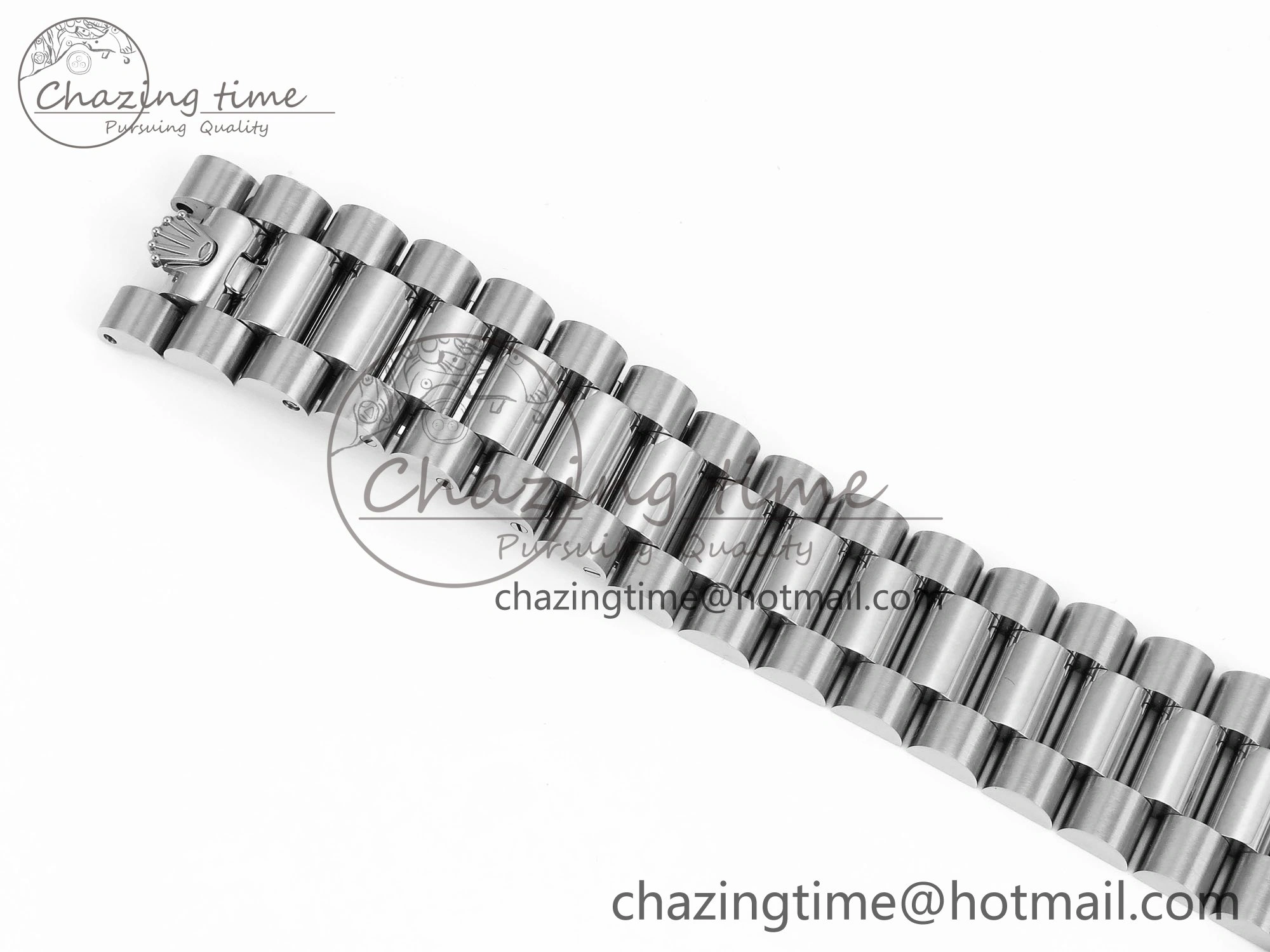 Day Date 36 SS TWSF Best Edition Diamonds Dial on SS Bracelet A2836